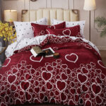 Bordo strast posteljina